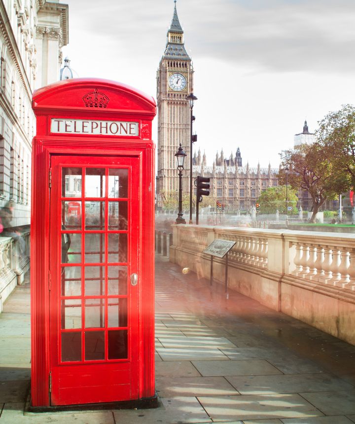 cabina de telefono en Inglaterra